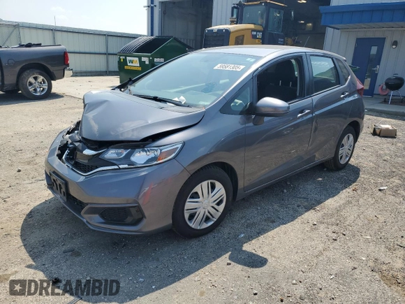 2020 Honda Fit LX with VIN 3HGGK5H47LM732724, listed as a Copart auction lot 59581305 with 71,269 mi miles and Salvage title. Bid and sale history available at DreamBid. Image 1.