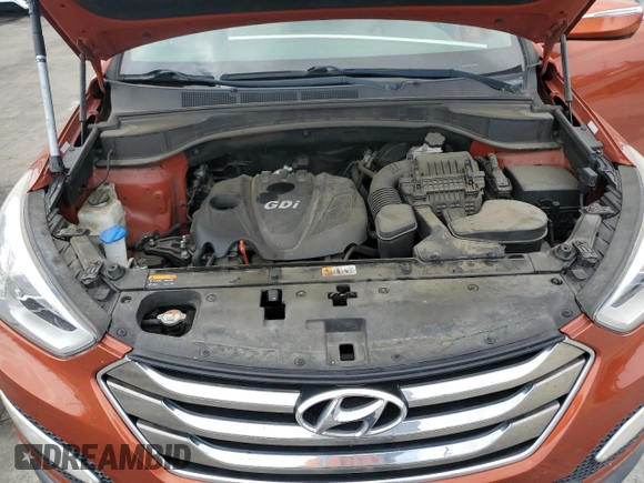 2014 Hyundai Santa Fe with VIN 5XYZU3LB4EG125059, listed as a Copart auction lot 54713465 with 79,601 mi miles and Salvage title. Bid and sale history available at DreamBid. Image 12.