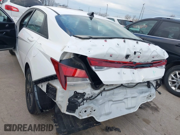 2022 Hyundai Elantra SEL with VIN 5NPLM4AG3NH060174, listed as a IAAI auction lot 41891250 with 24,326 mi miles and . Bid and sale history available at DreamBid. Image 6.