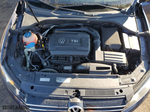 2014 Volkswagen Passat Wolfsburg Ed with VIN 1VWAT7A35EC030742, listed as a Copart auction lot 46586205 with 185,690 mi miles and Salvage Title. Bid and sale history available at carsss.com. Image 11.