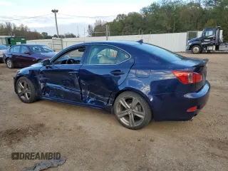 2013 Lexus IS 250 with VIN JTHBF5C25D5187793, listed as a Copart auction lot 81183674 with 123,316 mi miles and Salvage Title. Bid and sale history available at DreamBid. Image 2.
