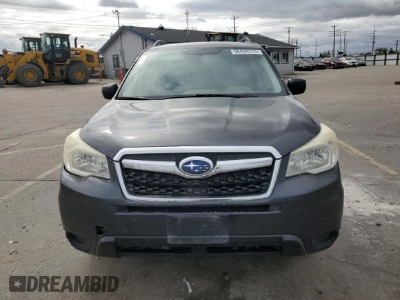 2015 Subaru Forester 2.5i with VIN JF2SJABC2FH470349, listed as a Copart auction lot 56432215 with 213,412 mi miles and Salvage title. Bid and sale history available at DreamBid. Image 5.