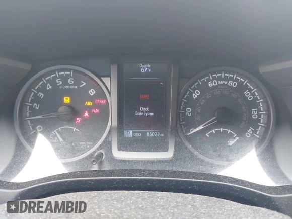 2017 Toyota Tacoma SR5 with VIN 3TMCZ5ANXHM089093, listed as a IAAI auction lot 42513711 with 86,022 mi miles and . Bid and sale history available at DreamBid. Image 7.