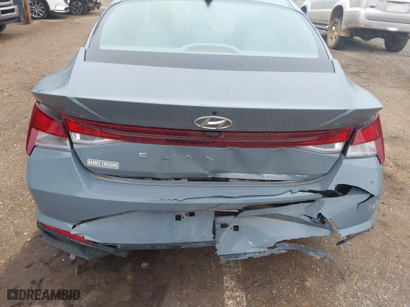 2022 Hyundai Elantra SE with VIN KMHLL4AG3NU351004, listed as a IAAI auction lot 41480234 with 48,485 mi miles. Bid and sale history available at carsss.com. Image 6.