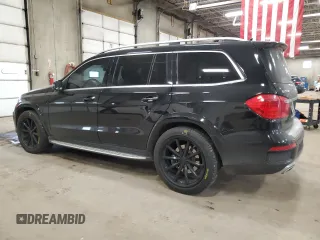 2013 Mercedes-Benz GL-Class GL 550 with VIN 4JGDF7DE1DA120884, listed as a Copart auction lot 47283125 with 120,878 mi miles and Salvage Title. Bid and sale history available at carsss.com. Image 2.