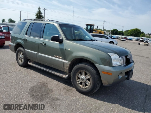 2002 Mercury Mountaineer Convenience with VIN 4M2ZU86W32ZJ21734, listed as a Copart auction lot 59169985 with 198,796 mi miles and Salvage title. Bid and sale history available at DreamBid. Image 4.