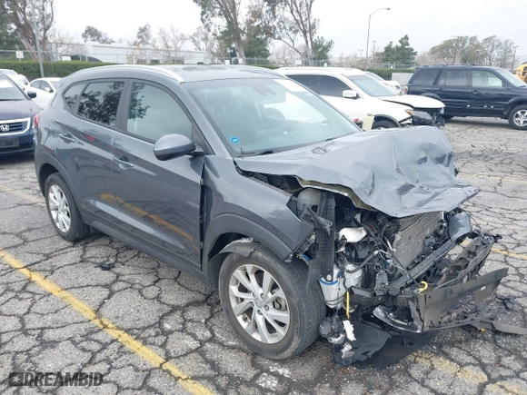2019 Hyundai Tucson Value with VIN KM8J33A49KU071977, listed as a IAAI auction lot 41515460 with 24,701 mi miles. Bid and sale history available at carsss.com. Image 1.