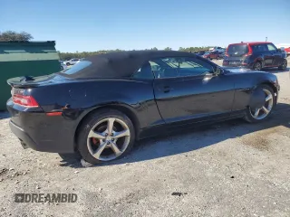 2015 Chevrolet Camaro LT with VIN 2G1FF3D36F9157554, listed as a Copart auction lot 88681225 with 103,397 mi miles and Salvage Title. Bid and sale history available at carsss.com. Image 3.