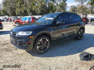 2019 Audi SQ5 Prestige with VIN WA1C4AFY2K2121473, listed as a Copart auction lot 88854105 with 70,263 mi miles and Salvage Title. Bid and sale history available at carsss.com. Image 1.