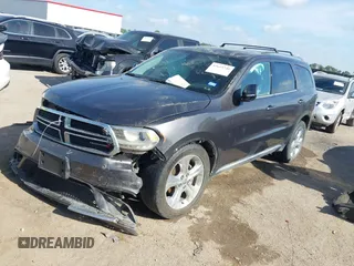 2014 Dodge Durango Limited with VIN 1C4RDHDG6EC277775, listed as a IAAI auction lot 42619740 with 206,936 mi miles and . Bid and sale history available at DreamBid. Image 2.