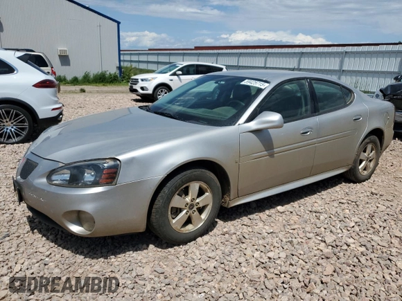 2006 Pontiac Grand Prix with VIN 2G2WP552261272533, listed as a Copart auction lot 59425715 with 183,976 mi miles and Clean title. Bid and sale history available at DreamBid. Image 1.
