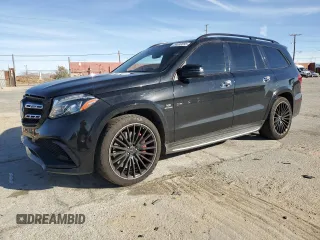 2017 Mercedes-Benz GLS 63 AMG z VIN 4JGDF7FE6HA909826, wystawiony jako Copart lot #44639055 z przebiegiem 108 875 mil mil oraz Szkoda całkowita • Salvage title. Historia ofert i sprzedaży dostępna na DreamBid. Obrazek 1.