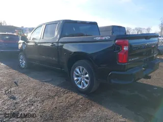2020 Chevrolet Silverado 1500 Custom with VIN 3GCPYBEK9LG380470, listed as a IAAI auction lot 41152055 with 60,369 mi miles. Bid and sale history available at carsss.com. Image 3.
