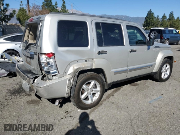2008 Jeep Liberty Limited with VIN 1J8GP58K38W262934, listed as a Copart auction lot 88959145 with 116,639 mi miles and Salvage Title. Bid and sale history available at carsss.com. Image 3.