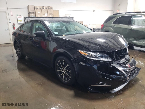 2017 Lexus ES with VIN 58ABK1GG7HU041276, listed as a Copart auction lot 80558623 with 49,235 mi miles and Salvage Title. Bid and sale history available at carsss.com. Image 4.