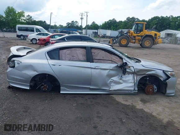 2013 Honda Accord EX z VIN 1HGCR2F73DA162760, wystawiony jako IAAI lot #42473307 z przebiegiem Nie podano mil oraz . Historia ofert i sprzedaży dostępna na DreamBid. Obrazek 13.