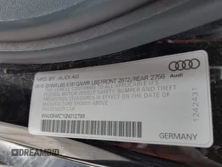 2016 Audi A6 2.0T Premium Plus with VIN WAUGFAFC1GN012799, listed as a IAAI auction lot 42141346 with 101,506 mi miles. Bid and sale history available at carsss.com. Image 9.