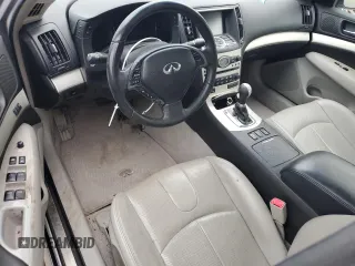 2008 Infiniti G35 Journey with VIN JNKBV61E68M206529, listed as a Copart auction lot 61417315 with 83,186 mi miles and Salvage title. Bid and sale history available at DreamBid. Image 8.