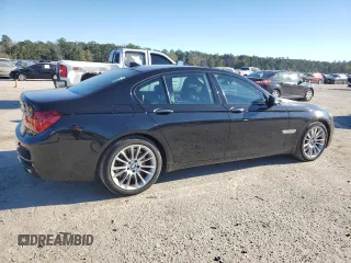 2015 BMW 7 Series 750i xDrive with VIN WBAYB6C57FD965993, listed as a Copart auction lot 83871924 with 76,720 mi miles and Salvage Title. Bid and sale history available at carsss.com. Image 3.