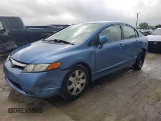 2006 Honda Civic LX z VIN JHMFA16516S003078, wystawiony jako Copart lot #56201965 z przebiegiem 239 361 mil mil oraz Czysty tytuł • Clean title. Historia ofert i sprzedaży dostępna na DreamBid. Obrazek 1.