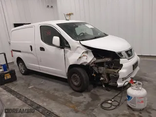 2020 Nissan NV200 Compact Cargo S with VIN 3N6CM0KN7LK707214, listed as a IAAI auction lot 41485188 with 136,015 mi miles. Bid and sale history available at carsss.com. Image 1.