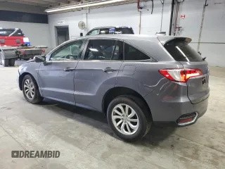 2017 Acura RDX Technology with VIN 5J8TB4H56HL031327, listed as a Copart auction lot 55876625 with 60,985 mi miles and Salvage title. Bid and sale history available at DreamBid. Image 2.