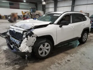 2019 Toyota RAV4 LE with VIN JTMH1RFV5KD501632, listed as a Copart auction lot 47646055 with 64,413 mi miles and Salvage Title. Bid and sale history available at carsss.com. Image 1.