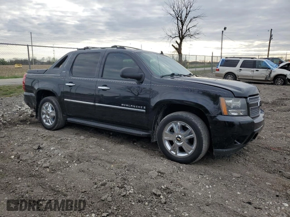 2009 Chevrolet Avalanche LTZ with VIN 3GNFK32049G172308, listed as a Copart auction lot 54840355 with 253,982 mi miles and Clean Title. Bid and sale history available at carsss.com. Image 4.