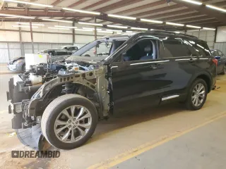 2023 Ford Explorer XLT with VIN 1FMSK7DH5PGA99911, listed as a Copart auction lot 51070835 with 45,698 mi miles and Salvage Title. Bid and sale history available at carsss.com. Image 1.