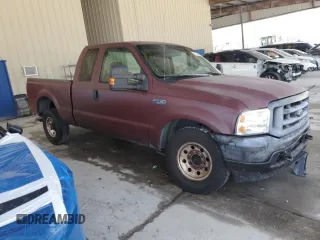 2004 Ford F-250 XL with VIN 1FTNX20L34EA06312, listed as a Copart auction lot 53779295 with 315,600 mi miles and Salvage title. Bid and sale history available at DreamBid. Image 4.
