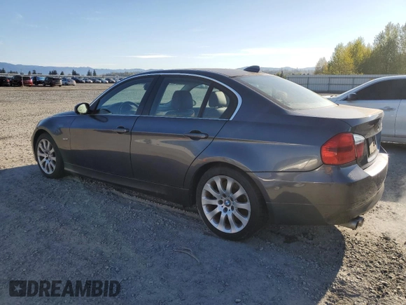 2006 BMW 3 Series 330xi with VIN WBAVD33596KV59012, listed as a Copart auction lot 53572385 with 109,920 mi miles and Clean Title. Bid and sale history available at carsss.com. Image 2.