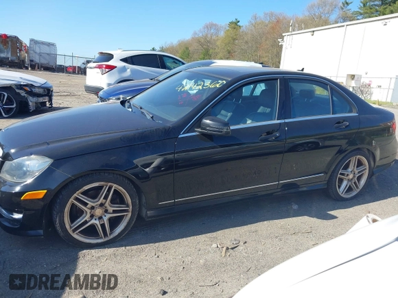 2012 Mercedes-Benz C-Class C 300 Sport with VIN WDDGF8BB5CR237275, listed as a IAAI auction lot 42142360 with 121,531 mi miles. Bid and sale history available at carsss.com. Image 14.
