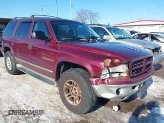 2001 Dodge Durango with VIN 1B4HS28N81F512688, listed as a IAAI auction lot 41237279 with 129,432 mi miles. Bid and sale history available at carsss.com. Image 1.