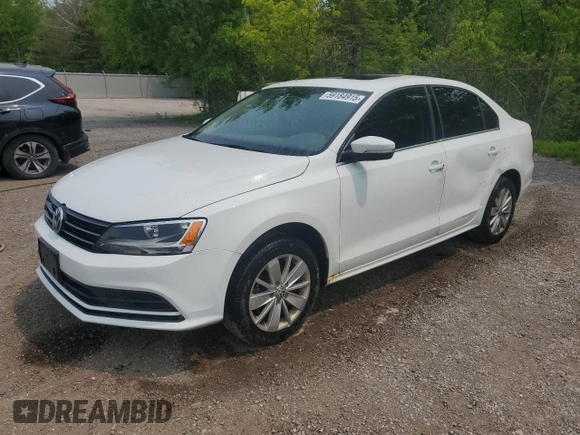 2015 Volkswagen Jetta S with VIN 3VW1K7AJ4FM356808, listed as a Copart auction lot 59184915 with 159,981 mi miles and Clean title. Bid and sale history available at DreamBid. Image 1.