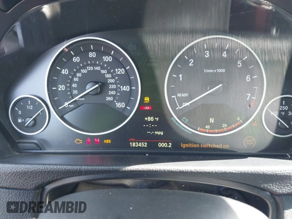 2013 BMW 3 Series 328i с VIN WBA3C1G59DNR45594, выставлен на аукционе IAAI как лот 42250547 с пробегом 183 452 миль миль и . История ставок и продаж доступна на DreamBid. Изображение 7.