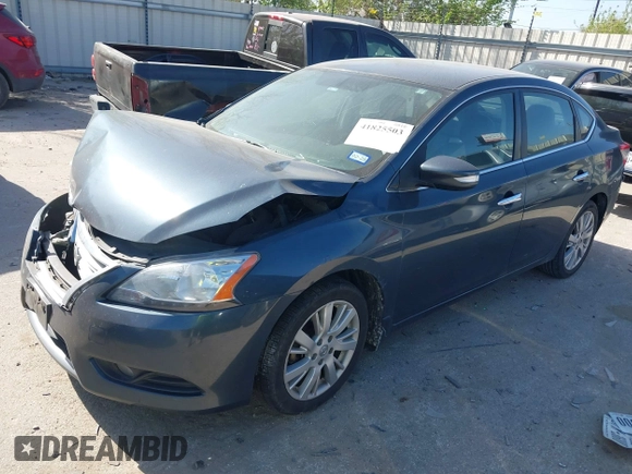 2013 Nissan Sentra SV with VIN 3N1AB7AP7DL621797, listed as a IAAI auction lot 41825503 with 152,558 mi miles. Bid and sale history available at carsss.com. Image 17.