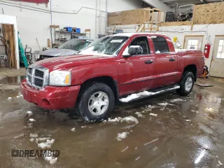 2007 Dodge Dakota SLT with VIN 1D7HW48P37S221039, listed as a Copart auction lot 48104975 with 138,371 mi miles and Salvage Title. Bid and sale history available at carsss.com. Image 1.
