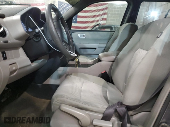 2014 Honda Pilot LX with VIN 5FNYF4H25EB030523, listed as a Copart auction lot 86797094 with 159,606 mi miles and Salvage Title. Bid and sale history available at DreamBid. Image 7.