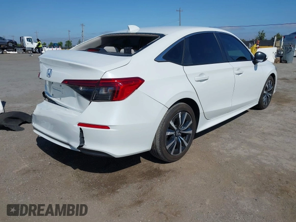2024 Honda Civic EX z VIN 2HGFE1F74RH304237, wystawiony jako IAAI lot #42175076 z przebiegiem 24 618 mil mil oraz . Historia ofert i sprzedaży dostępna na DreamBid. Obrazek 4.