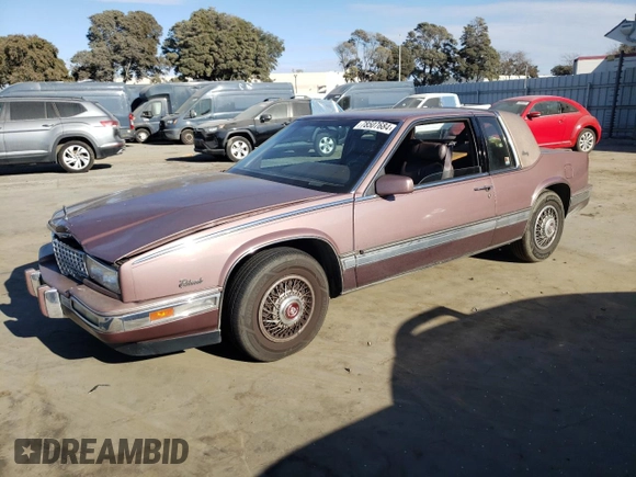1988 Cadillac Eldorado with VIN 1G6EL1153JU632470, listed as a Copart auction lot 78507684 with 176,894 mi miles and Salvage Title. Bid and sale history available at DreamBid. Image 1.