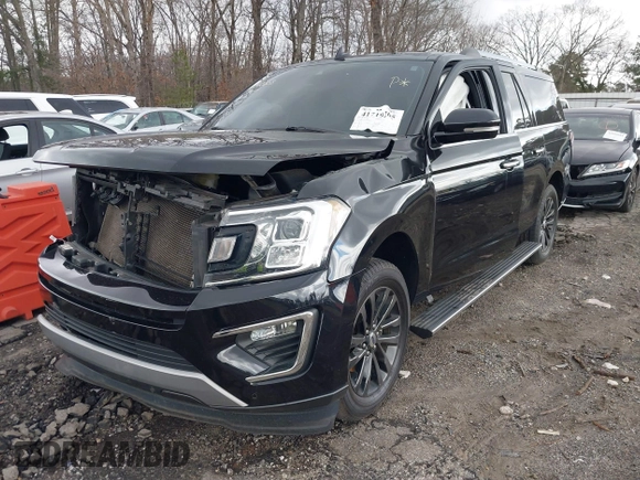 2020 Ford Expedition Max Limited with VIN 1FMJK1KT4LEA10805, listed as a IAAI auction lot 41719205 with 110,691 mi miles and . Bid and sale history available at DreamBid. Image 2.