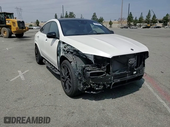 2022 Mercedes-Benz GLE 53 AMG with VIN 4JGFD6BB6NA688468, listed as a Copart auction lot 58760015 with 31,936 mi miles and Salvage title. Bid and sale history available at DreamBid. Image 15.