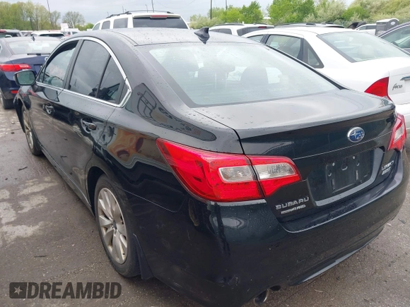 2017 Subaru Legacy Premium with VIN 4S3BNAF62H3018795, listed as a IAAI auction lot 42197693 with 85,816 mi miles and . Bid and sale history available at DreamBid. Image 3.