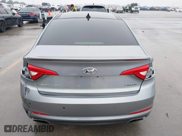 2015 Hyundai Sonata 2.4L Sport with VIN 5NPE34AF8FH208677, listed as a IAAI auction lot 41615270 with 141,639 mi miles. Bid and sale history available at carsss.com. Image 6.
