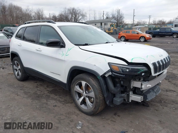 2022 Jeep Cherokee Limited with VIN 1C4PJMDX6ND550698, listed as a IAAI auction lot 41238598 with 18,006 mi miles and . Bid and sale history available at DreamBid. Image 1.