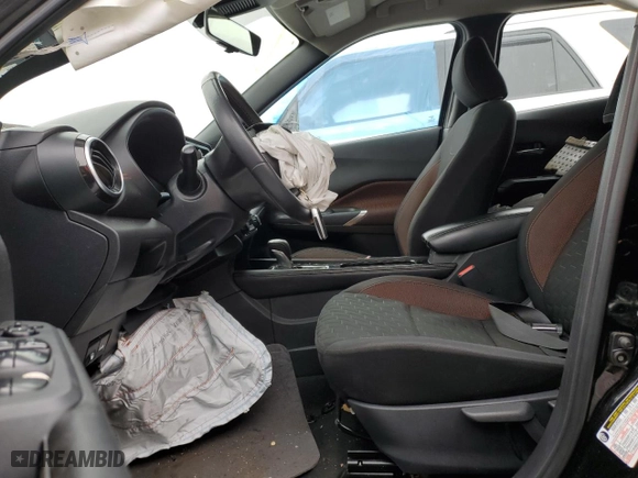 2021 Nissan Kicks SR with VIN 3N1CP5DV4ML488859, listed as a Copart auction lot 44578325 with 65,392 mi miles and Salvage Title. Bid and sale history available at carsss.com. Image 7.
