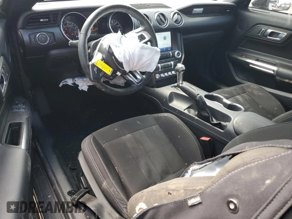 2022 Ford Mustang EcoBoost with VIN 1FA6P8TH5N5138364, listed as a Copart auction lot 56356955 with 33,590 mi miles and Salvage title. Bid and sale history available at DreamBid. Image 8.