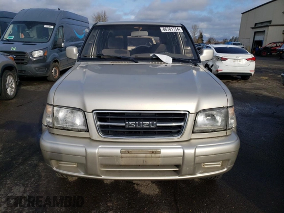 1998 Isuzu Trooper S with VIN JACDJ58X2W7904783, listed as a Copart auction lot 86781754 with 175,643 mi miles and Clean title. Bid and sale history available at DreamBid. Image 5.