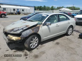 2007 Lincoln MKZ z VIN 3LNHM28T37R634328, wystawiony jako Copart lot #57654265 z przebiegiem Nie podano mil oraz Szkoda całkowita • Salvage title. Historia ofert i sprzedaży dostępna na DreamBid. Obrazek 1.