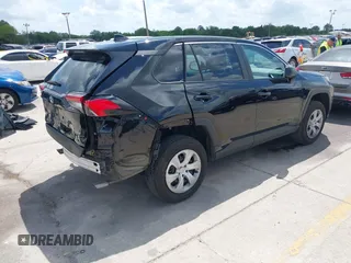 2024 Toyota RAV4 LE with VIN 2T3H1RFVXRW326047, listed as a IAAI auction lot 41935370 with 24,529 mi miles. Bid and sale history available at carsss.com. Image 4.